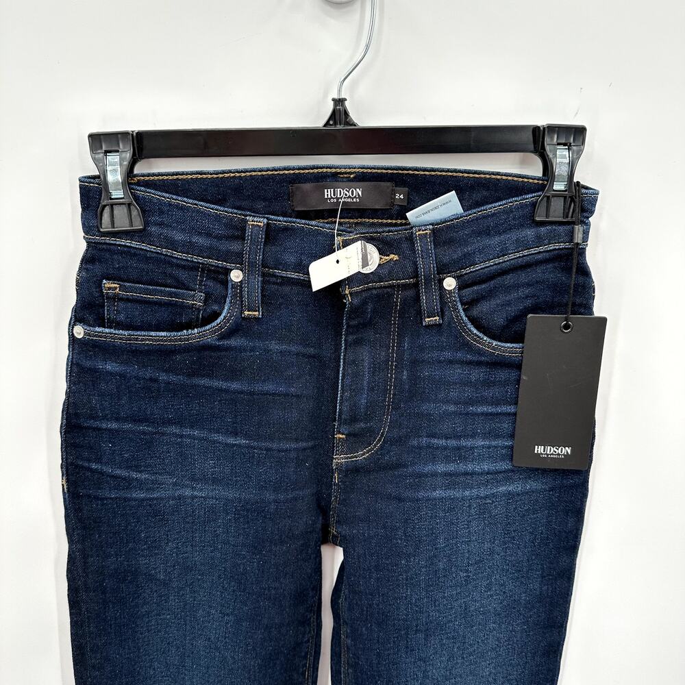 HUDSON NWT Nico Straight Ankle Denim Jean in Mercy // 24 - Picture 7 of 14